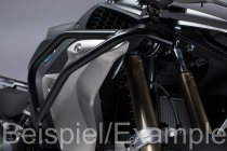 Upper crash bar Silver. R1200GS LC/Rallye (16-), R1250GS (18-).