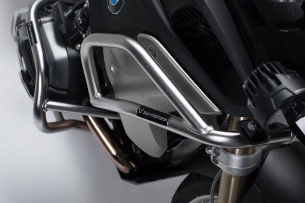 Upper crash bar Stainless steel. BMW R1200GS , R1250GS.