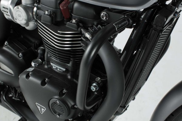 Crash bar Black. Triumph models (15-).