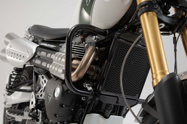 Crash bar Black. Triumph Scrambler 1200 XC / XE (18-).