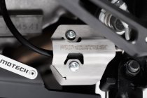 Side stand switch guard Silver. Suzuki DL 650 V-Strom (11-) / XT (15-).