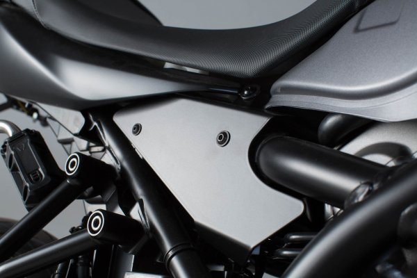 Frame cover set 3 pcs. Black. Suzuki SV650 ABS (15-).
