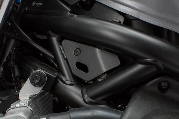 Frame cover set 2 pcs. Black. Suzuki SV650 ABS (15-).