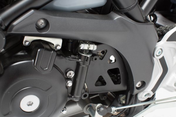 Sprocket cover Black. Suzuki SV650 ABS (15-19).