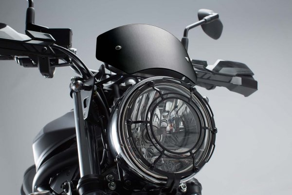 Windscreen Black. Suzuki SV650 ABS (15-).