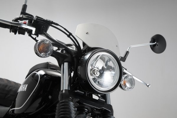 Windscreen Silver. Yamaha SCR 950 (16-).