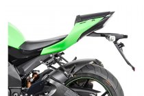 BLAZE saddlebag set Black/Grey. Kawasaki Ninja ZX-10R (07-10).