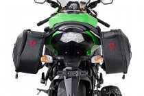 BLAZE saddlebag set Black/Grey. Kawasaki Ninja ZX-10R (07-10).