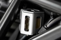 Brake reservoir guard Silver. BMW F700GS (12-) F800GS / Adventure (13-).