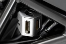 Brake reservoir guard Silver. BMW F700GS (12-) F800GS / Adventure (13-).