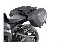 BLAZE saddlebag set Black/Grey. Ninja ZX-6R (09-12) / ZX-6R 636 (13-).