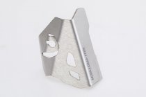 Side stand switch guard Silver. Kawasaki KLR 650 (08-).