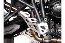 Heel guard right Silver. Triumph Tiger 800 models (10-).