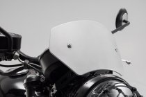 Windscreen Silver. Triumph Bonneville T120 (15-).