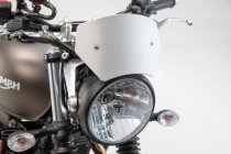 Windscreen Grey. Triumph Street Twin 900 (18-).