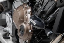 Slider set for frame Black. Honda CB650R (19-).