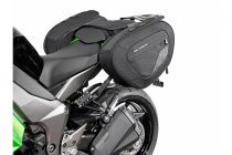 BLAZE H saddlebag set Black/Grey. Kawasaki Z1000 SX, Ninja 1000SX.