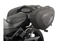 BLAZE H saddlebag set Black/Grey. Ninja 250R (08-)/300 (12-),Z300 (15-).