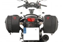 BLAZE H saddlebag set Black/Grey. Ninja 250R (08-)/300 (12-),Z300 (15-).