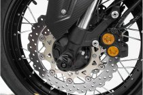 Slider set for front axle Black. Yamaha XT1200Z Super Ténéré (10-).