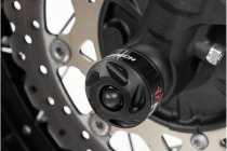 Slider set for front axle Black. Yamaha XT1200Z Super Ténéré (10-).