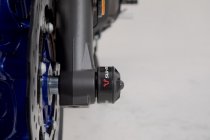 Slider set for front axle Black. Yamaha MT-07 (14-) / Yamaha XSR700 (15-).