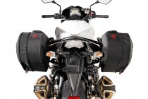 BLAZE H saddlebag set Black/Grey. Kawasaki Z1000 (07-09).