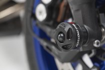 Slider set for front axle Black. Yamaha MT-09/Tracer (13-16), XSR900/Abarth.