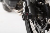 Slider set for front axle Black. Yamaha MT-09/Tracer (13-16), XSR900/Abarth.