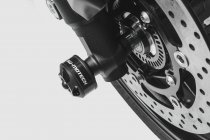 Slider set for front axle Black. Yamaha MT-09/Tracer (16-), Tracer 900GT.