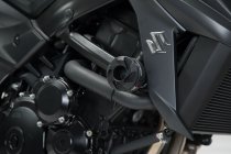 Slider set for frame Black. Yamaha MT-03 (16-)/Suzuki GSX-S750 (17-).