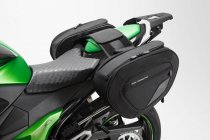 BLAZE H saddlebag set Black/Grey. Kawasaki Z800 (12-).
