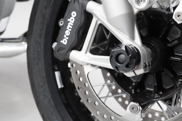 Slider set for front axle Black. BMW R nineT (14-16).