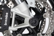 Slider set for front axle Black. BMW F800R,R1200,R1250,RnineT,S1000XR.