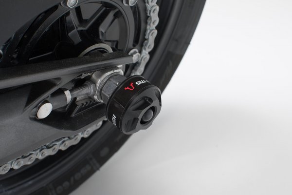Slider set for rear axle Black. BMW G310R (16-). Honda X-ADV (16-).
