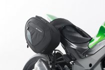 BLAZE H saddlebag set Black/Grey. Kawasaki Z1000 (14-).