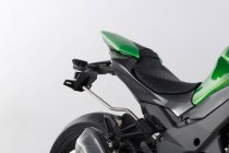 BLAZE H saddlebag set Black/Grey. Kawasaki Z1000 (14-).