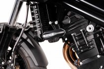Slider set for frame Black. BMW F 800 R (09-14).