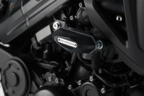 Slider set for frame Black. BMW F 800 R (15-).