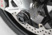 Slider set for front axle Black. Versys 1000, ZX-6R 636, Nuda 900.