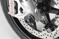 Slider set for front axle Black. Versys 1000, ZX-6R 636, Nuda 900.