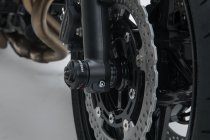 Slider set for front axle Black. Kawasaki Z650 (16-), Ninja 650 (16-).