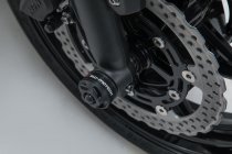 Slider set for front axle Black. Kawasaki Z650 (16-), Ninja 650 (16-).