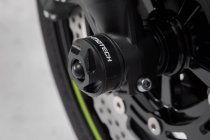 Slider set for front axle Black. Kawasaki Z900 (16-).