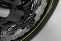 Slider set for front axle Black. Kawasaki Z900 (16-).