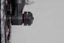 Slider set for front axle Black. Kawasaki Z900 (16-).