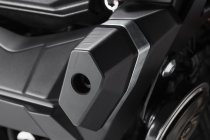 Slider set for frame Black. Kawasaki Z 800 (12-16).