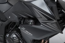 Slider set for frame Black. Kawasaki Z 300 (14-).