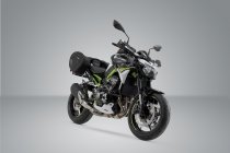 BLAZE H saddlebag set Black/Grey. Kawasaki Z900 (16-).