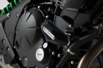 Slider set for frame Black. Kawasaki ER-6n (12-16).